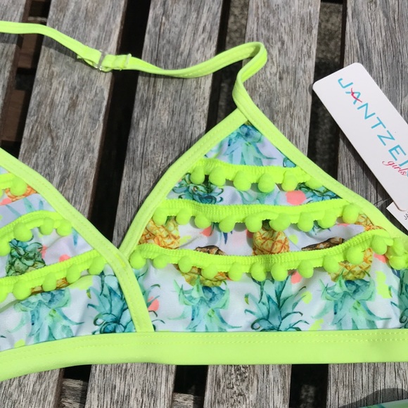 Girls Jantzen Pineapple Bikini - Picture 3 of 4